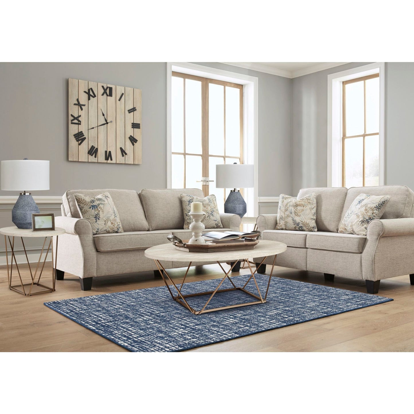 Alessio Loveseat - Sesame