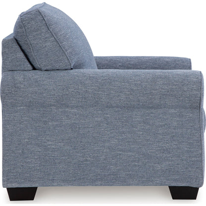 Carissa Manor Chair - Denim