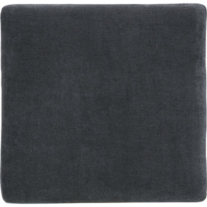 Ambrielle Oversized Accent Ottoman - Gunmetal