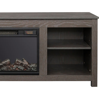 Brenna TV Stand with Fireplace