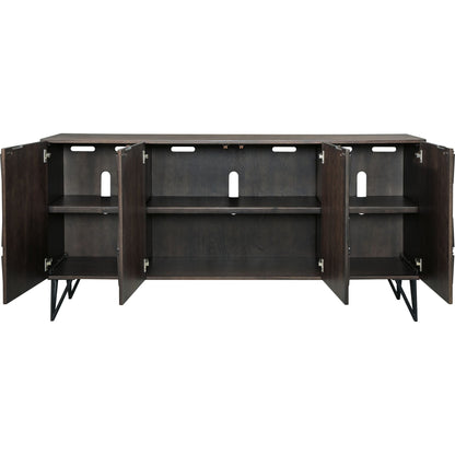 Chasinfield TV Stand - Dark Brown