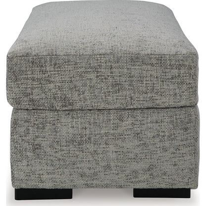 Dunmor Ottoman - Graphite