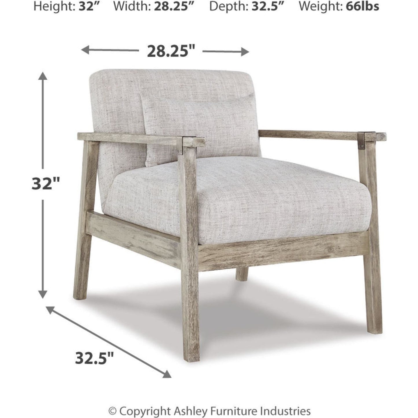 Dallenville Accent Chair - Platinum