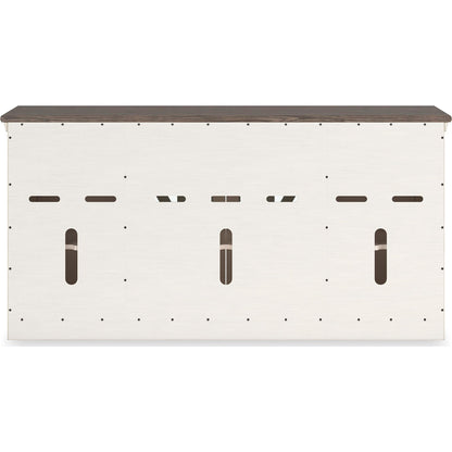 Bolanburg TV Stand - White/Weathered Gray