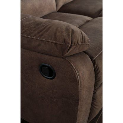 Bolzano Reclining Sofa - Coffee