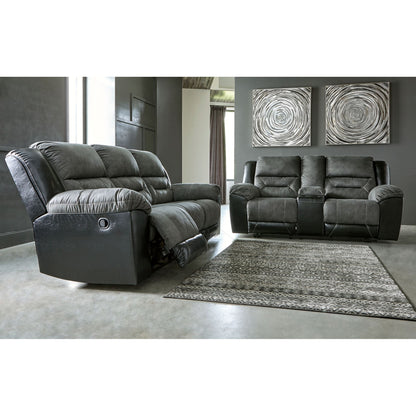 Earhart Reclining Sofa - Slate