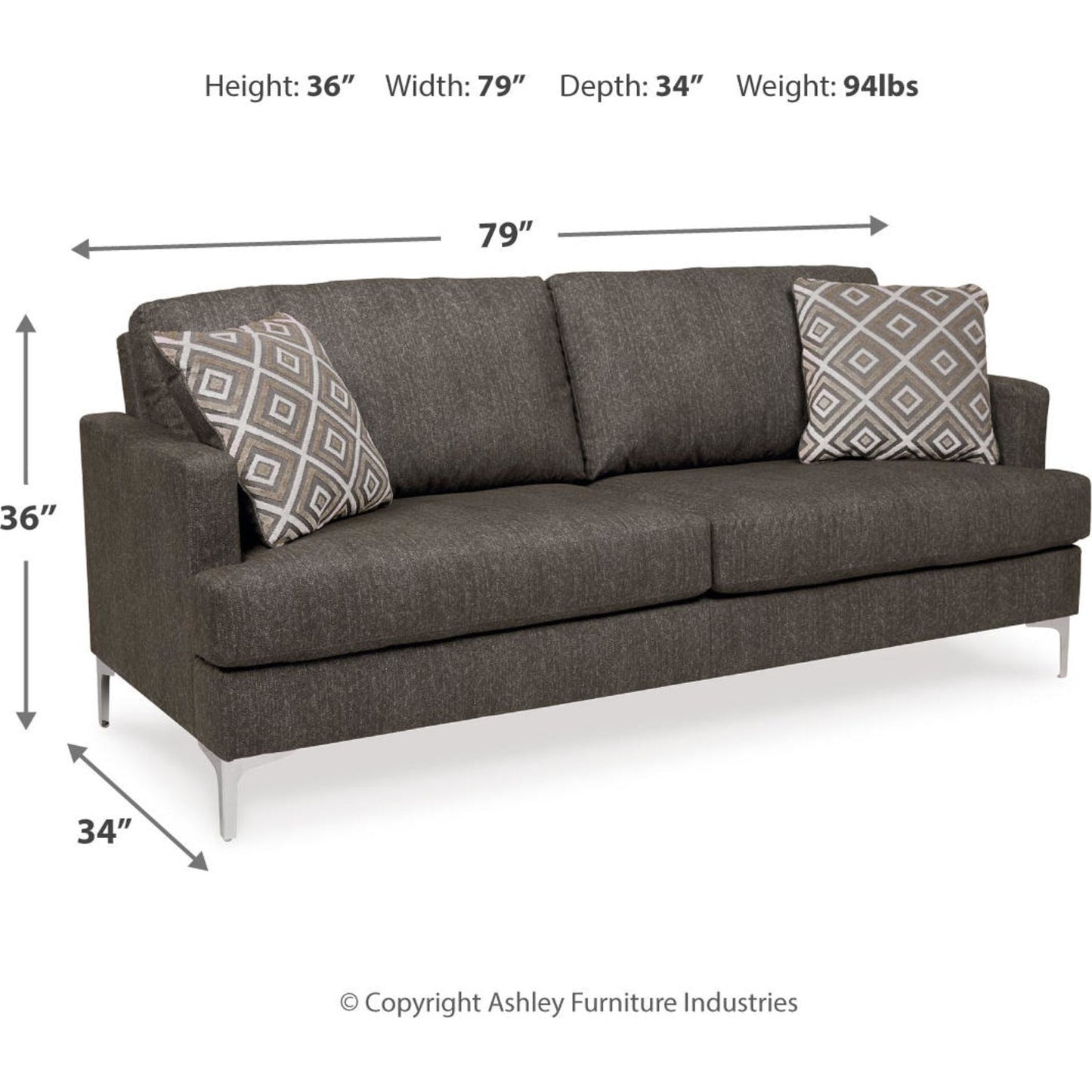 Arcola Sofa - Java