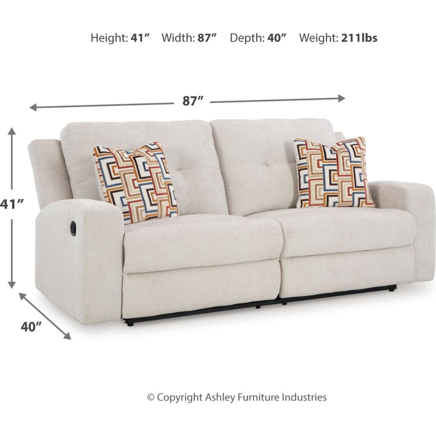 Danum Reclining Sofa