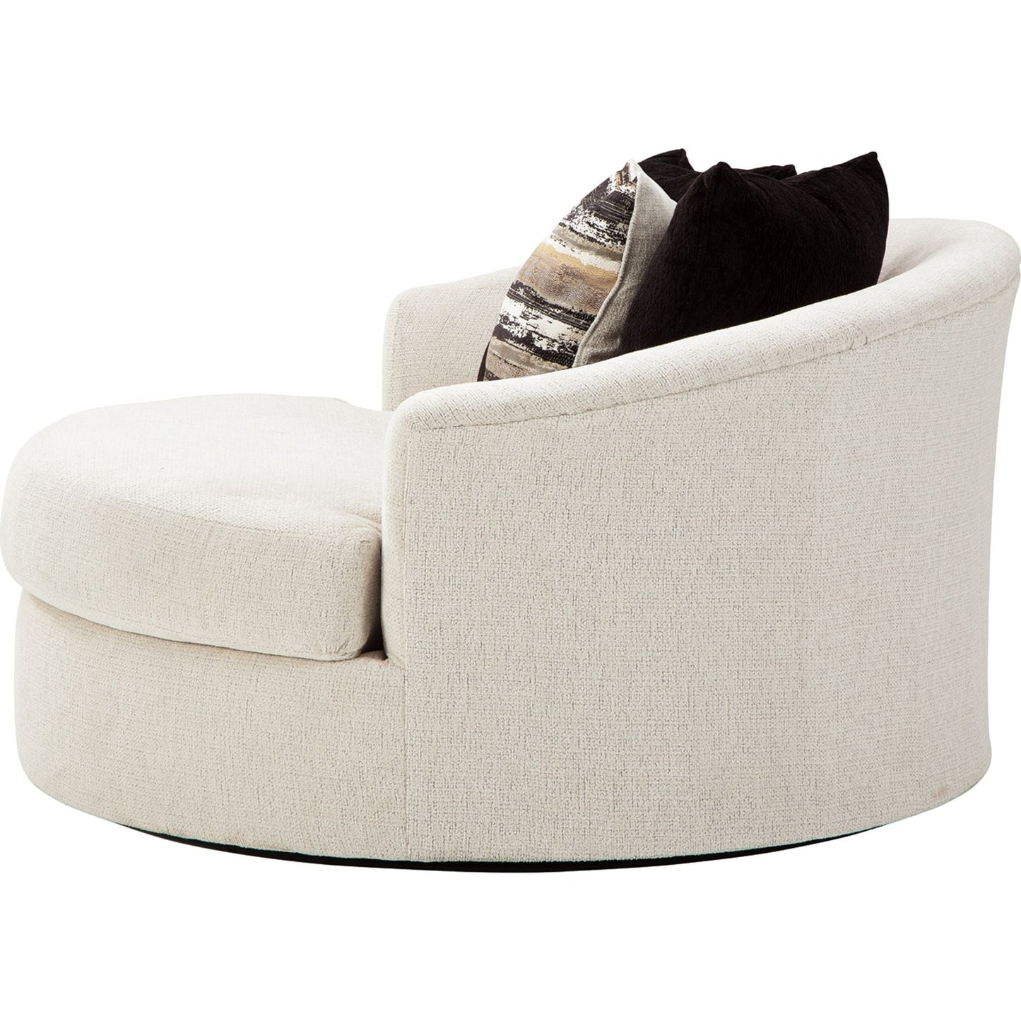Cambri Swivel Chair - Snow