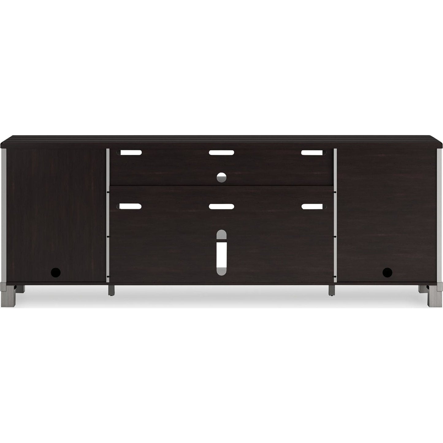 Darborn TV Stand - Gray/Brown