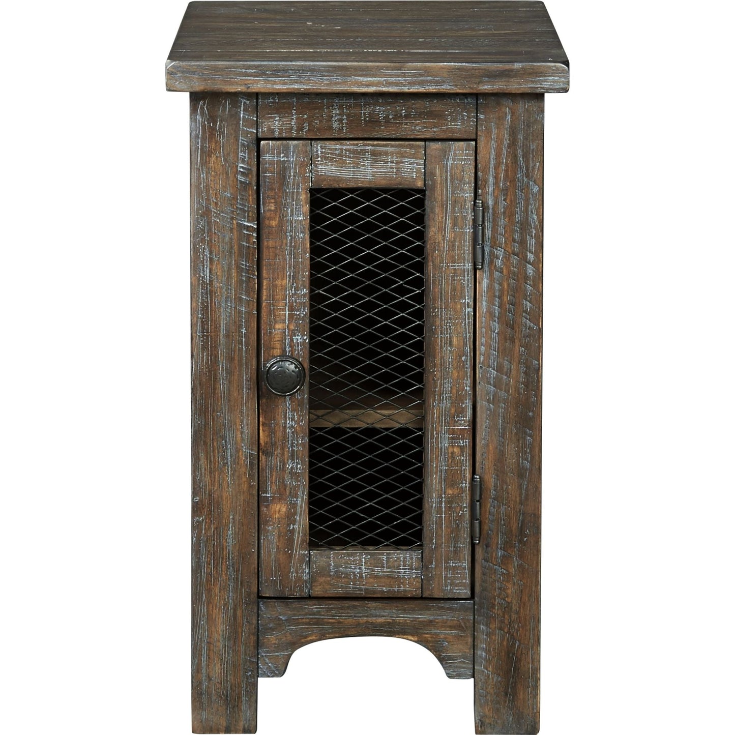 Bleeker Chair Side End Table - Brown