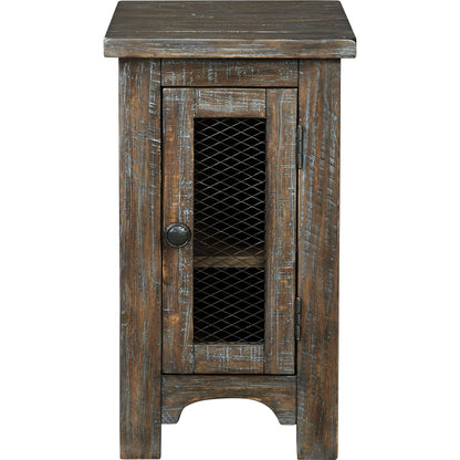 Bleeker Chair Side End Table - Brown