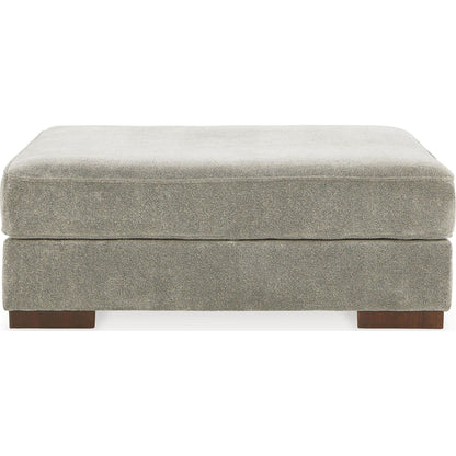 Bayless Oversized Accent Ottoman - Smoke