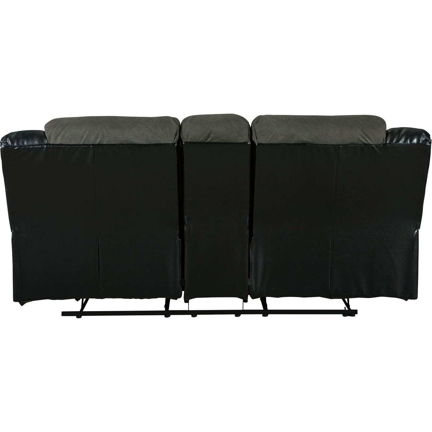 Earhart Reclining Loveseat with Console - Slate
