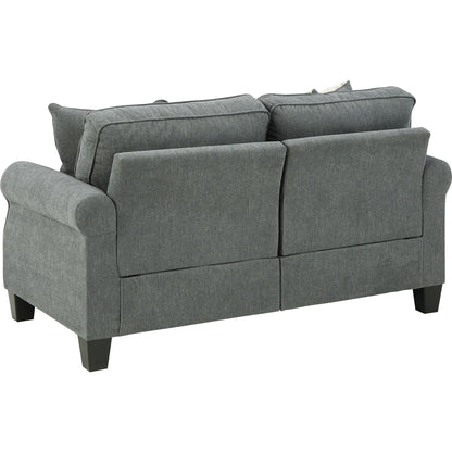 Alessio Loveseat - Charcoal