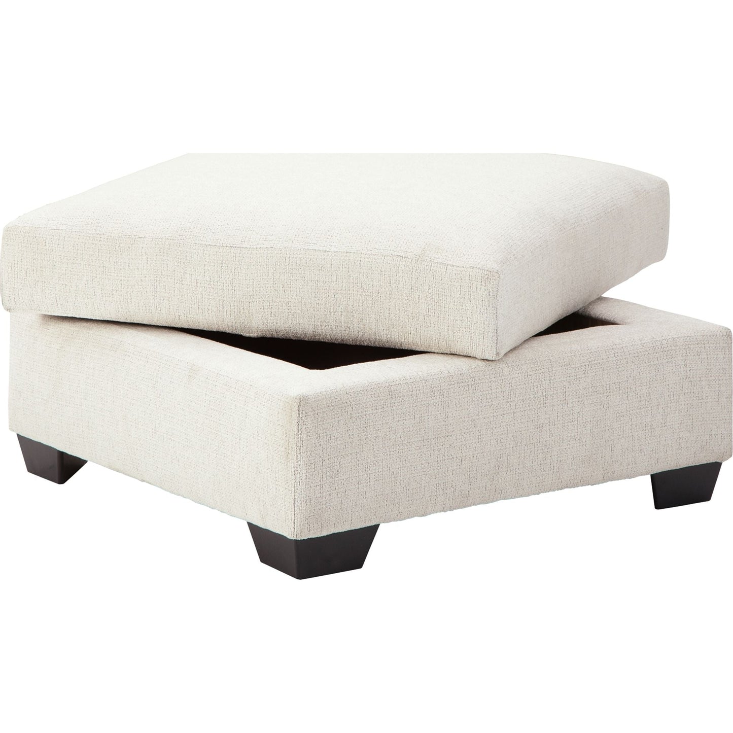 Brantley Storage Ottoman - Snow