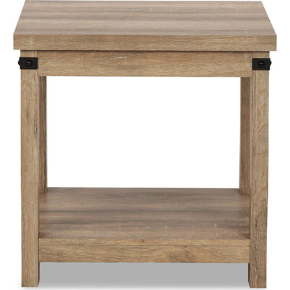 Calaboro End Table - Light Brown
