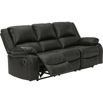 Calderwell Reclining Sofa - Black