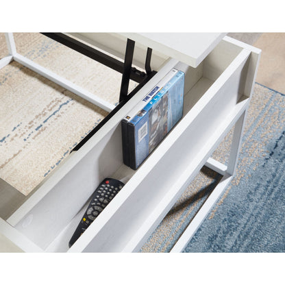 Deznee Coffee Table - White