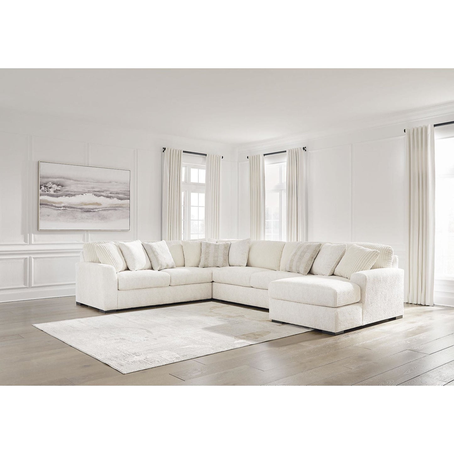 Chessington 4 Piece Sectional with Chaise