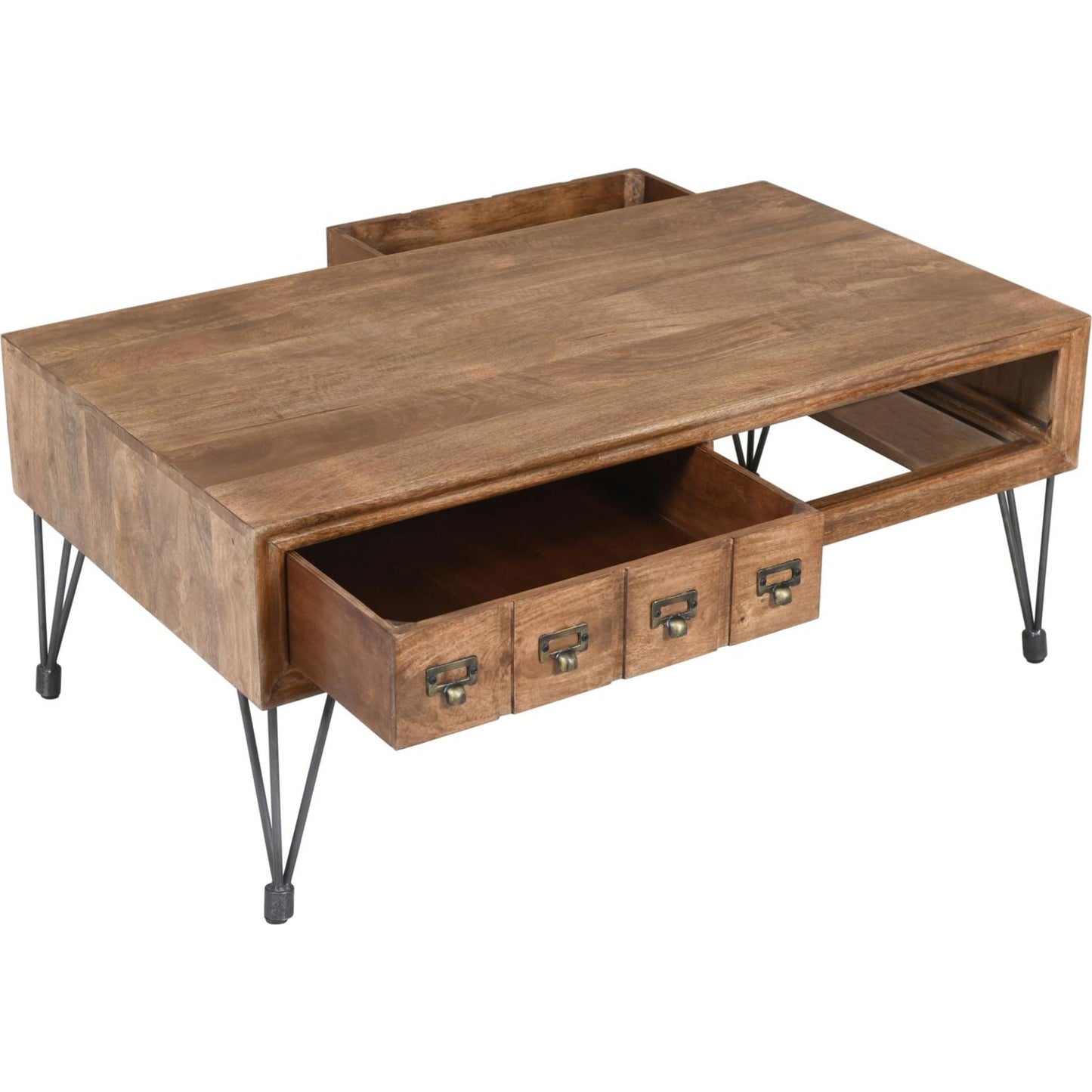 American Vintage Coffee Table - Medium Brown