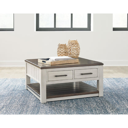 Darborn Coffee Table - Gray/Brown