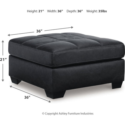 Barlin Mills Oversized Accent Ottoman