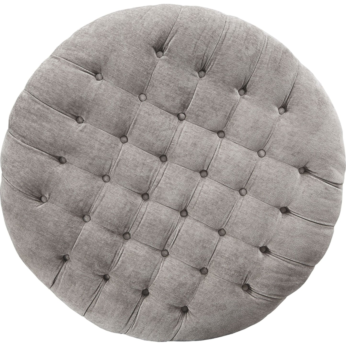 Carnaby Oversized Accent Ottoman - Linen