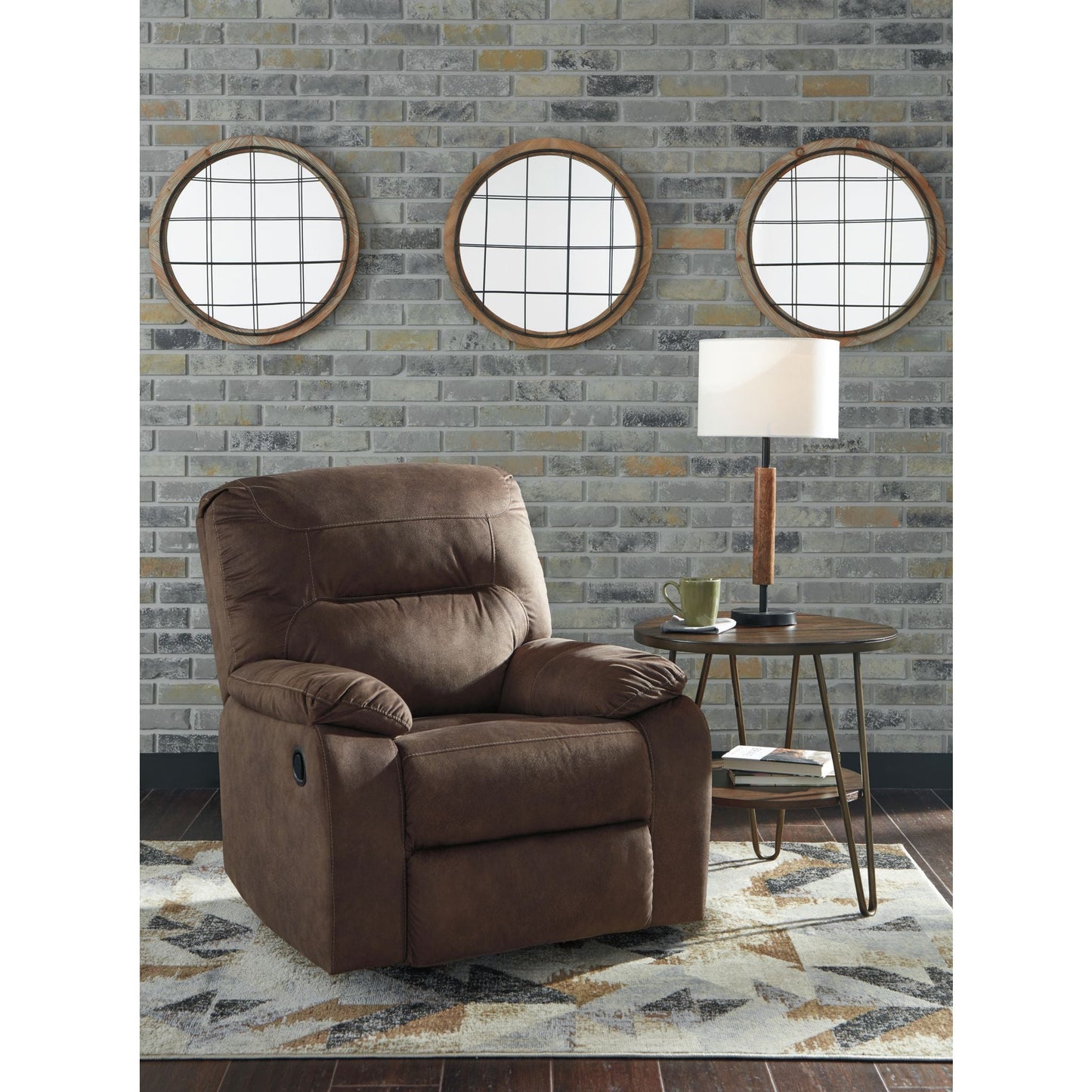 Bolzano Rocker Recliner - Coffee