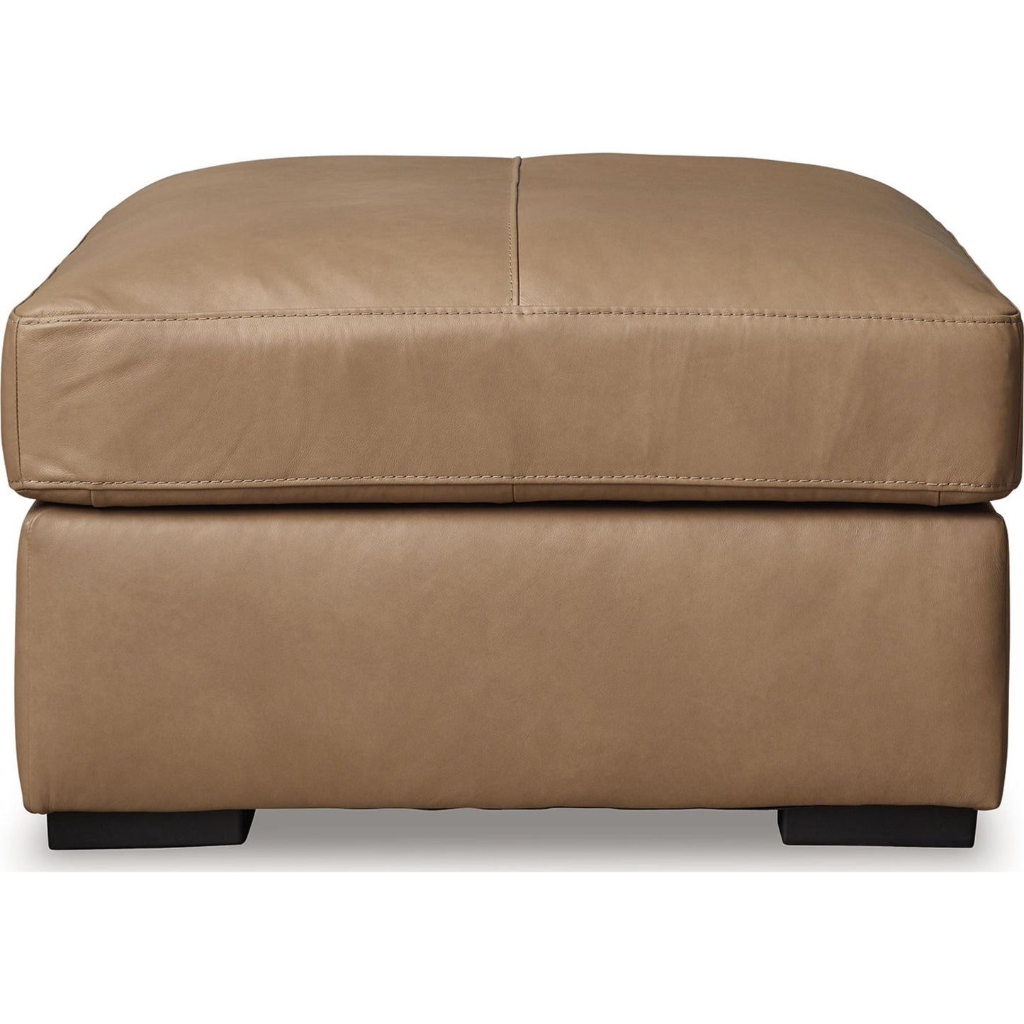 Bandon Oversized Accent Ottoman - Toffee
