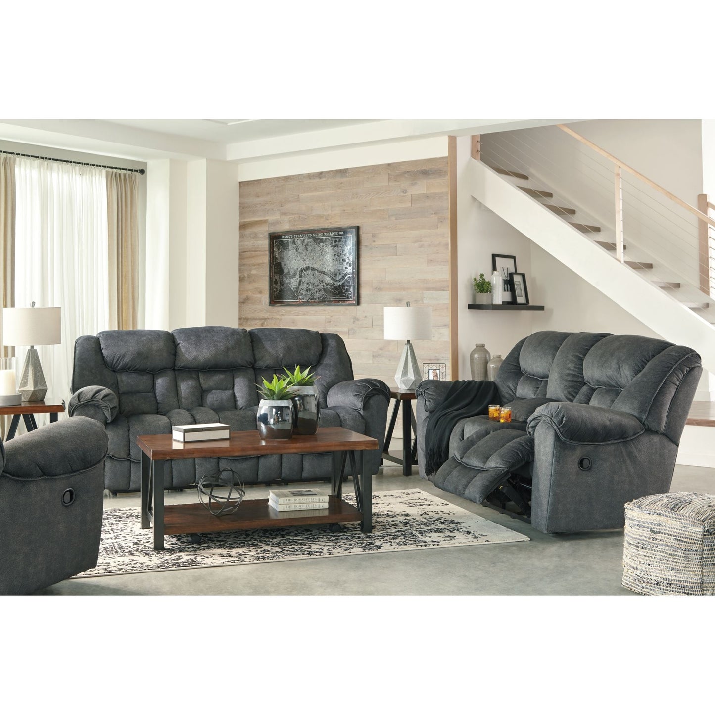 Capehorn Rocker Recliner - Granite