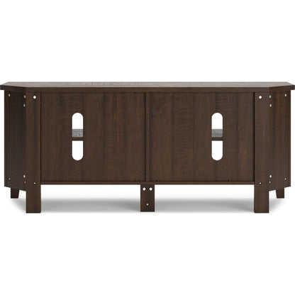Camiburg TV Stand - Warm Brown