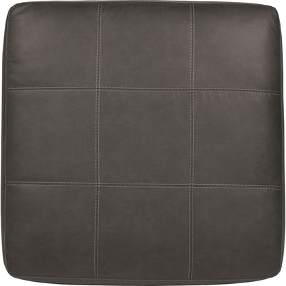 Aberton Oversized Accent Ottoman - Gray