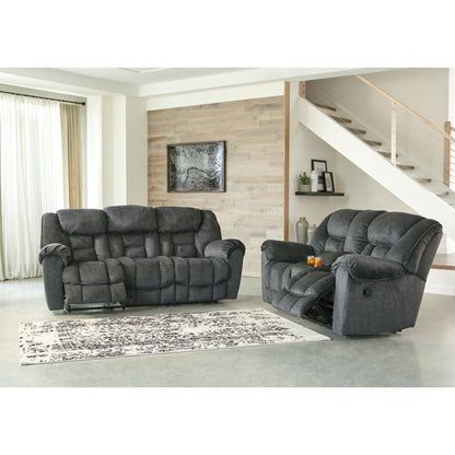 Capehorn Reclining Sofa - Granite