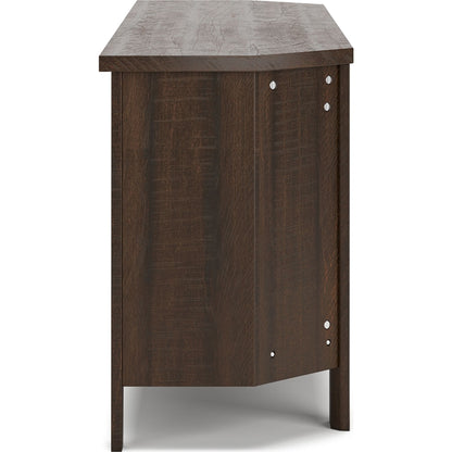 Camiburg TV Stand - Warm Brown
