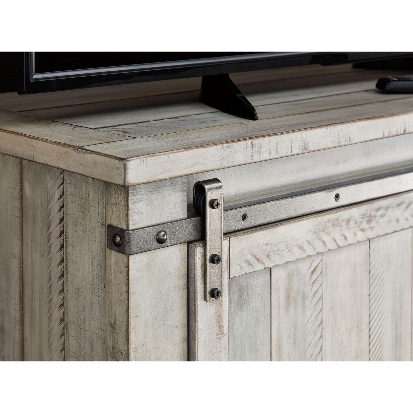 Carynhurst TV Stand - Whitewash