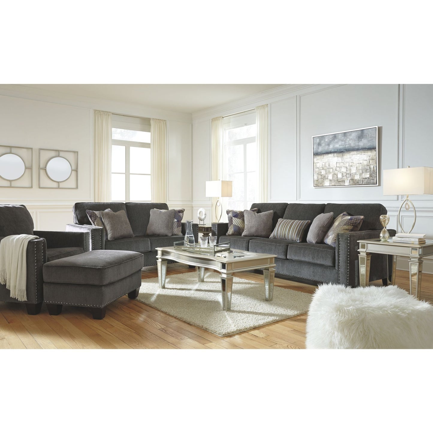 Dilanger Sofa - Smoke