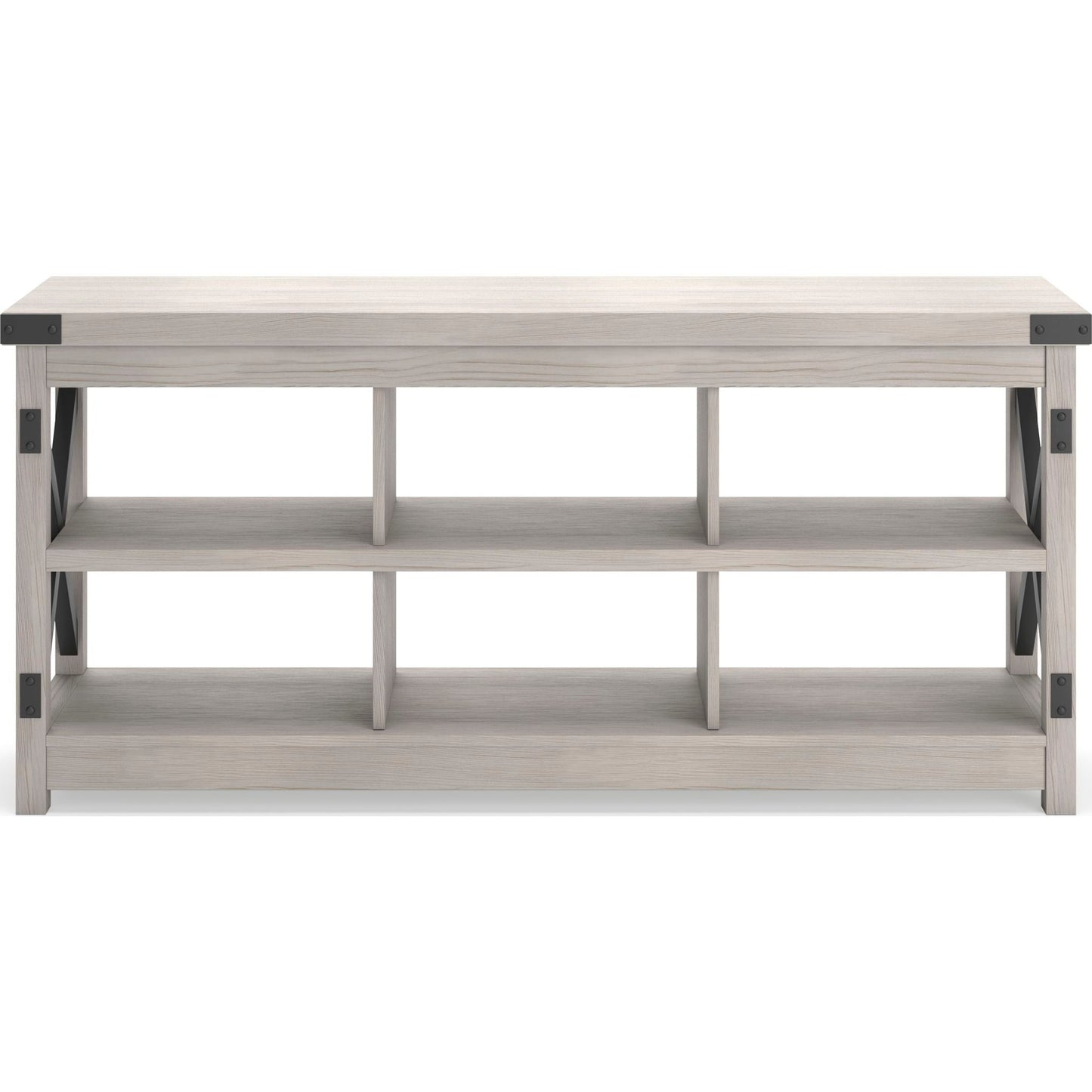 Bayflynn TV Stand - White/Black