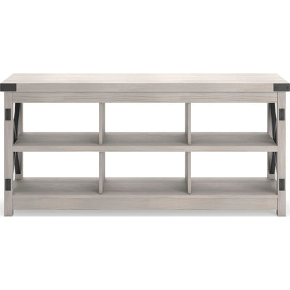 Bayflynn TV Stand - White/Black