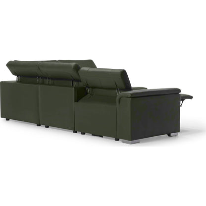 Basil 4 Piece Power Reclining Sectional