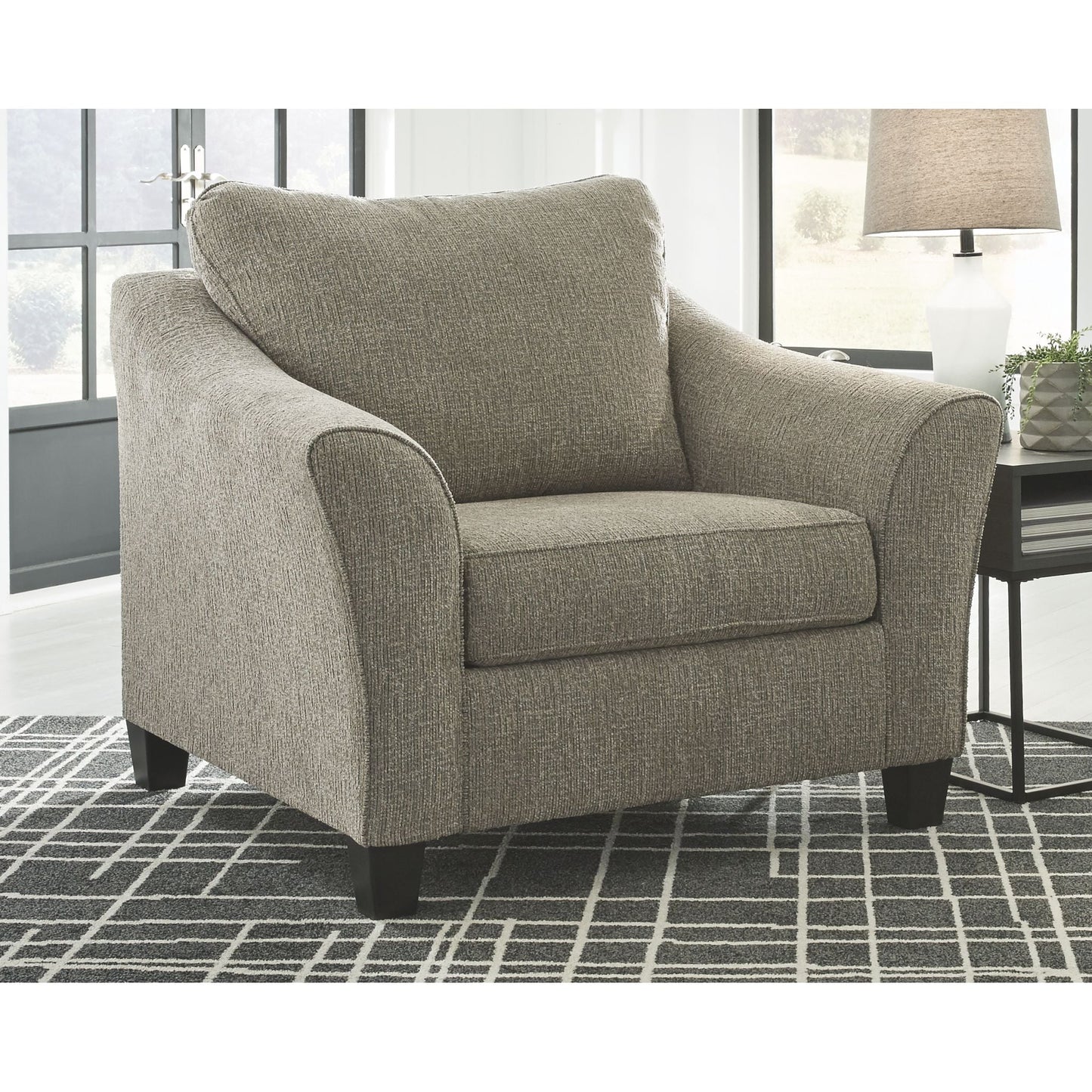 Barnesley Chair and a Half - Platinum