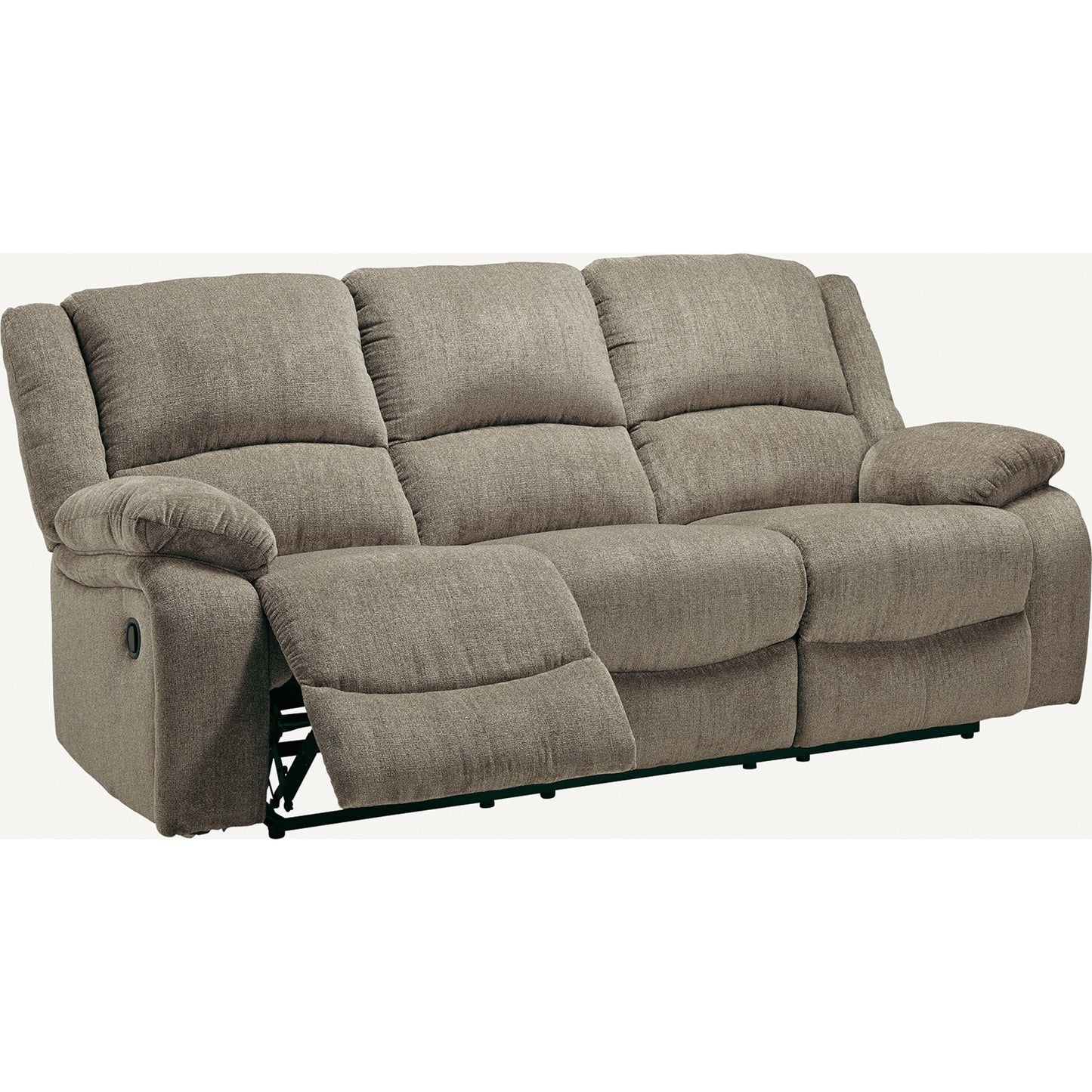 Draycoll Reclining Sofa - Pewter
