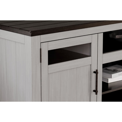 Darborn TV Stand - Gray/Brown