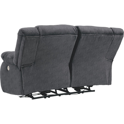 Burkner Power Reclining Loveseat - Marine