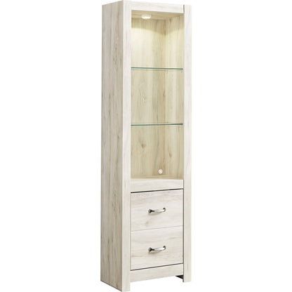 Bellaby Entertainment Unit with Fireplace - White Wash