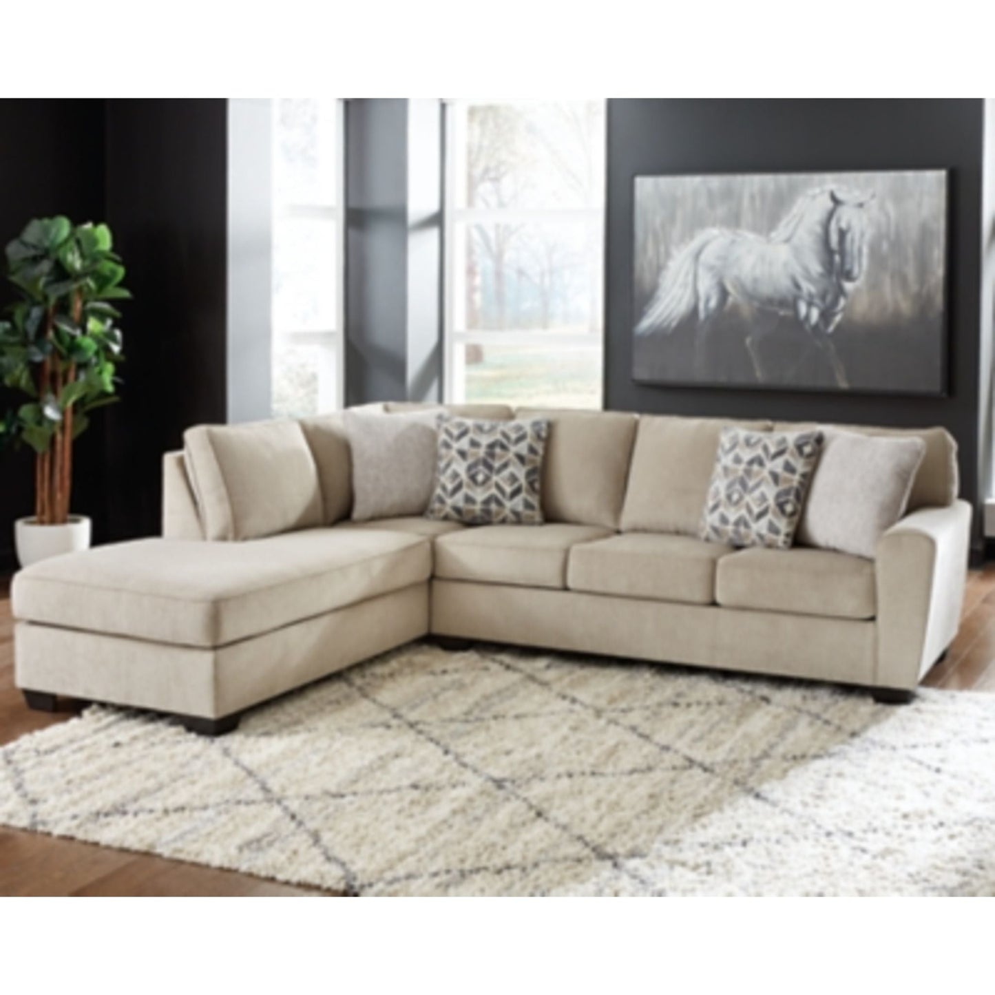 Decelle 2 Piece Sectional with Chaise