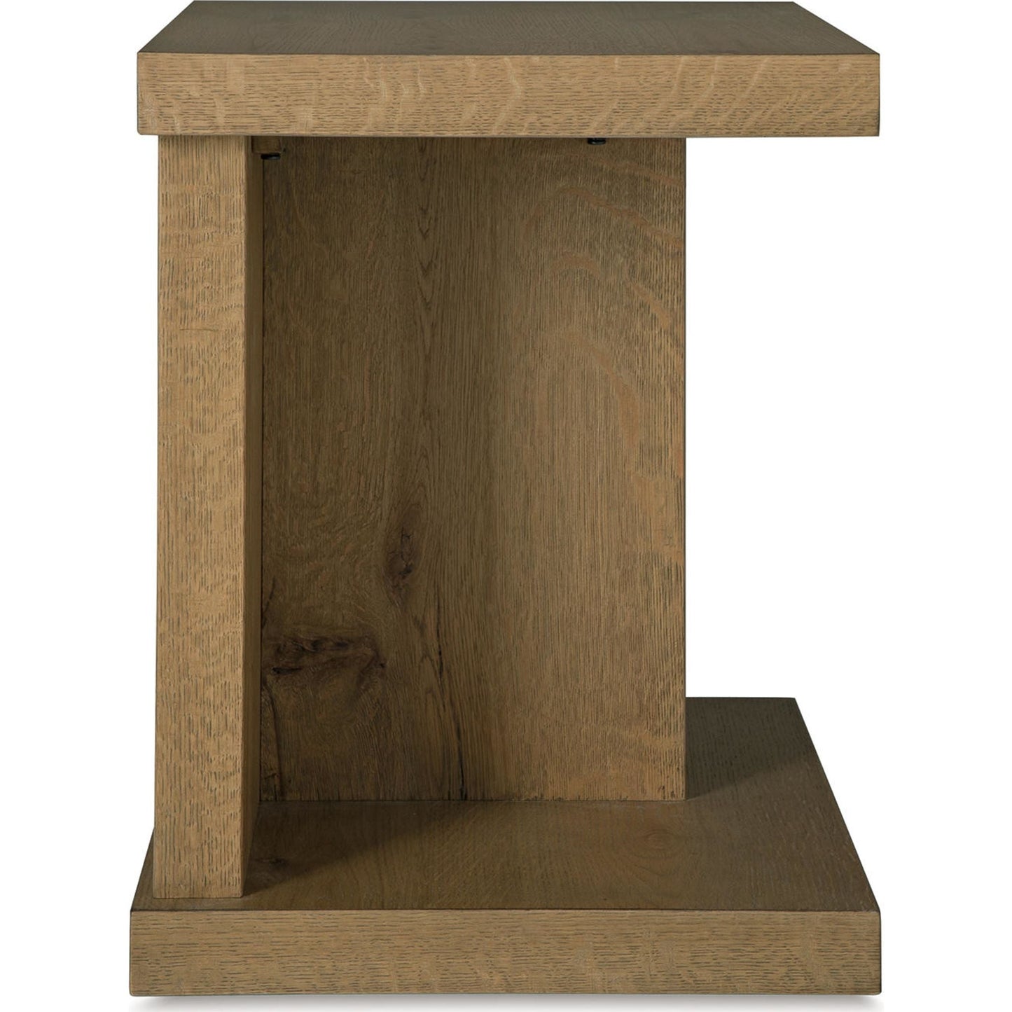 Brinstead Chair Side End Table - Light Brown
