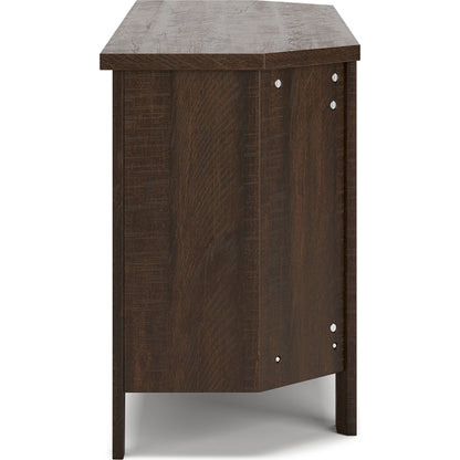 Camiburg TV Stand - Warm Brown