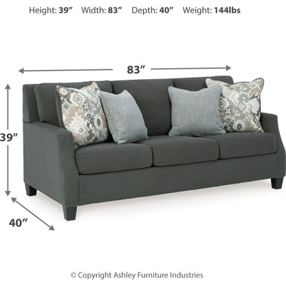Bayonne Sofa - Charcoal