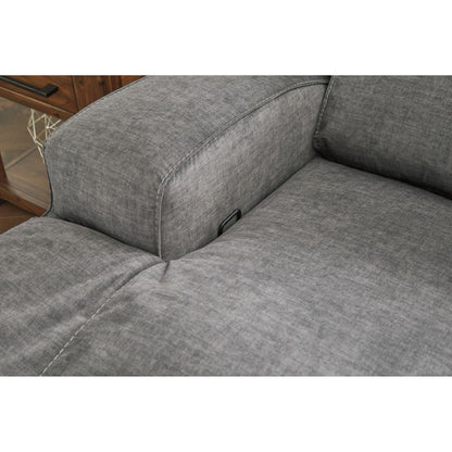 Coombs Reclining Sofa - Charcoal